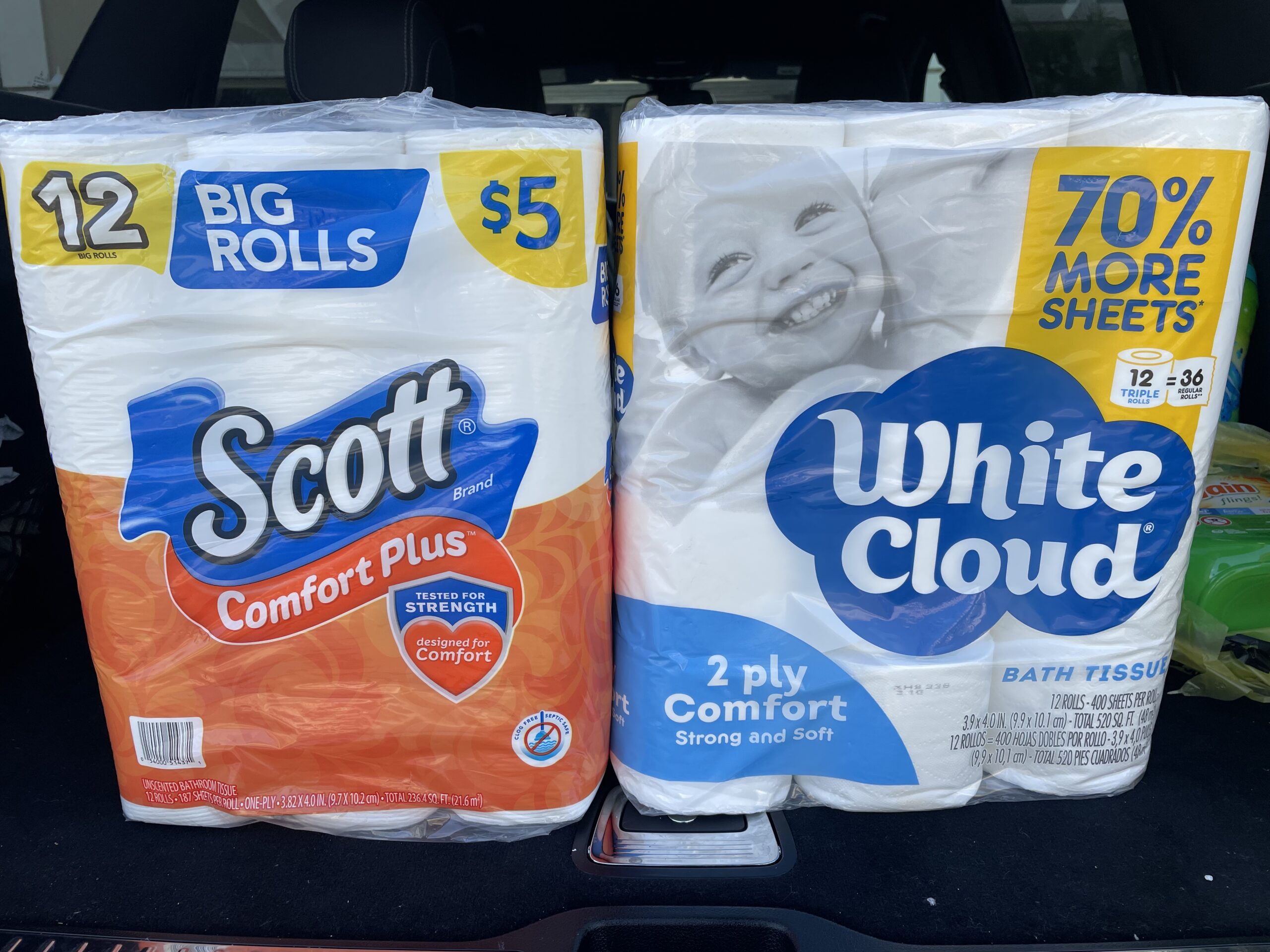 Huge Clearance on Toilet Tissue at Home Depot!