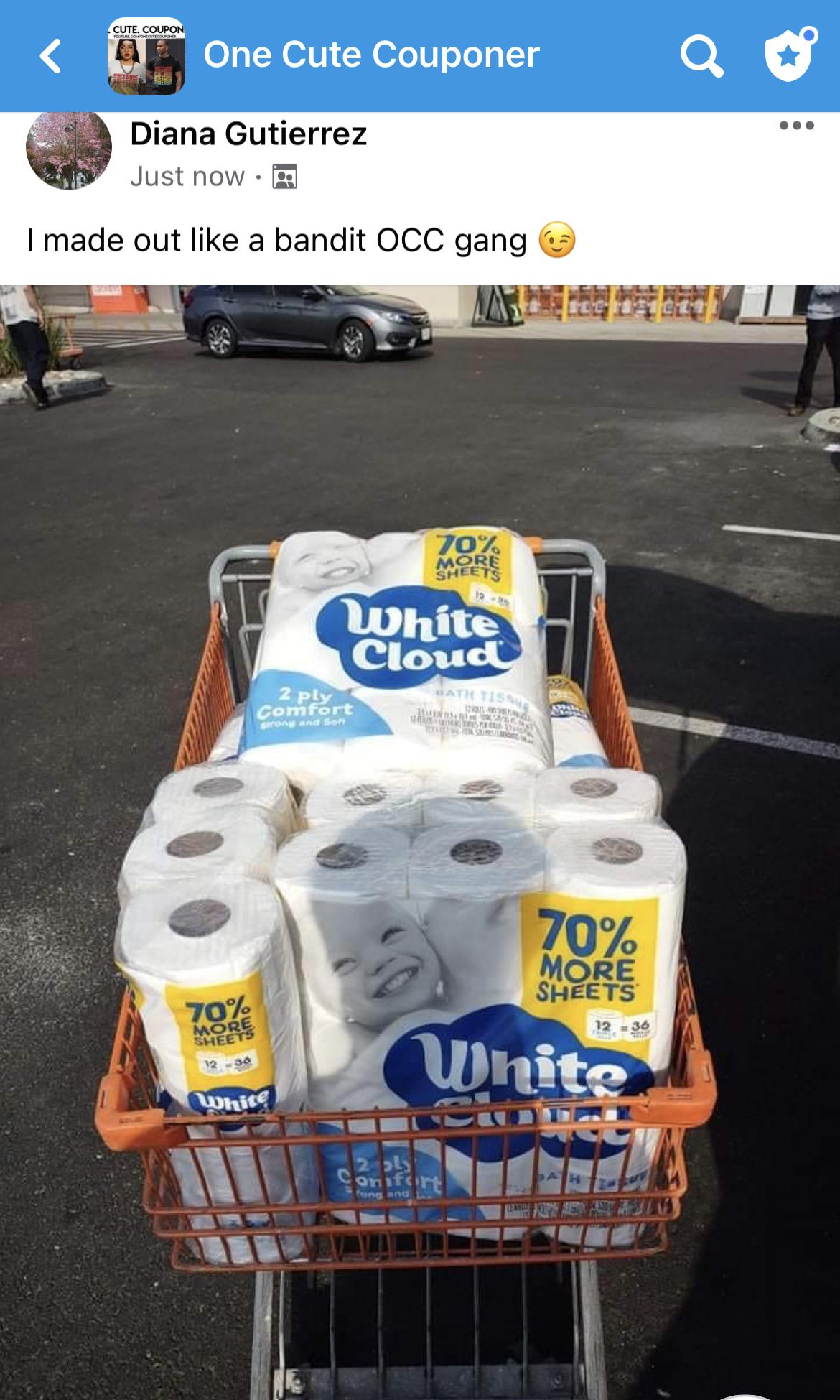 Huge Clearance on Toilet Tissue at Home Depot!