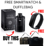 Free Smartwatch & Dufflebag with Men’s Cologne purchase. Thumbnail