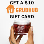 Free $10 GrubHub gift card when you buy Olay Thumbnail