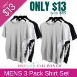 Hot Deal! Men’s 3 Pack Shirt Set ONLY $13! (was $59) Thumbnail