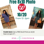 Free 8×10 Photo print at Walgreens! Today 10/20 Only 12-2pm CENTRAL TIME Thumbnail