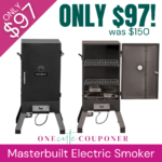 Electric Smoker ONLY $97 (was $150) Thumbnail