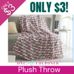 Plush Throw ONLY $3! Thumbnail