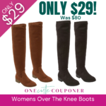 Women’s Knee High boots ONLY $29!! (Was $80) Thumbnail