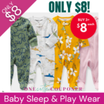 Baby Sleep & Play Wear only $8! Thumbnail