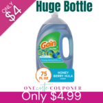 75oz GAIN DETERGENT ONLY $4.99 Thumbnail