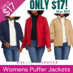 ONLY $17! Women’s Puffer Jackets! (Was $69) 9 colors to choose from. Thumbnail