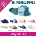 All Plush Slippers only $9! Thumbnail