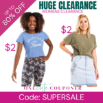 Women’s Clothes as low as $2! Thumbnail