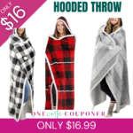 COZY HOODED THROW ONLY $16! Thumbnail