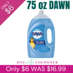 Huge 75 oz Bottle of Dawn Detergent ONLY $6! Thumbnail