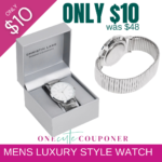 Men’s Luxury Style Boxed Watch ONLY $10! (Was $48) Thumbnail