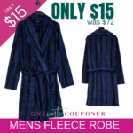 Men’s Luxury Fleece Robe Only $15! (Was $72) Thumbnail