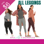 All Women’s Leggings Only $6! Thumbnail