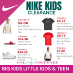 Huge Clearance on Kids NIKE! Save Big! Thumbnail