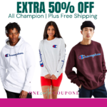 Take an EXTRA 50% off Already reduced Champion Apparel! Thumbnail