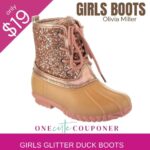 Hot Deal! Girls Designer Glitter Boots! Only $19! Thumbnail