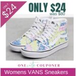 Womens Vans Only $24! Thumbnail