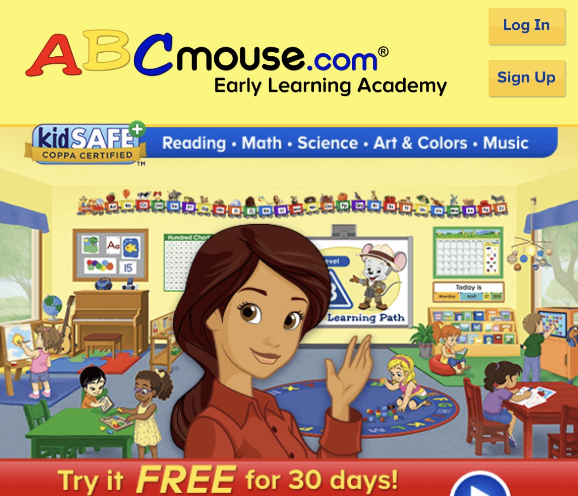 Get ABC Mouse FREE for 30 days! - One Cute Couponer