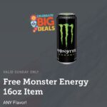 FREE 16oz Monster Energy Drink today only! Thumbnail
