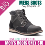 RUN DEAL! Men’s Boots ONLY $10! (was $129) Thumbnail