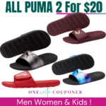 Hurry! All Puma Slides 2 For $20! Plus Free Shipping! Thumbnail