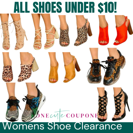 All Women’s Shoes UNDER $10! Boots, Heels, Sandals, & More! Thumbnail