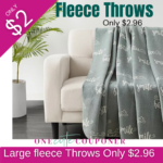 Hot deal! Fleece Throws only $2.96 at Macy’s! Thumbnail