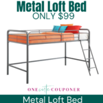 Metal Loft Bed Only $99! Thumbnail