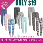 HOT DEAL! 3 pack of Women’s Lounge Joggers ONLY $19.99! Thumbnail