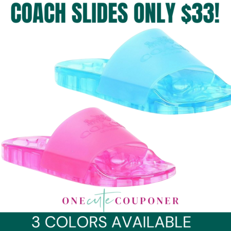 Coach Slides Only $33! 3 Colors available Thumbnail