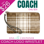 Coach Wristlet Only $26! Thumbnail