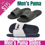 Men’s Puma Slides ONLY $15! Thumbnail