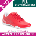 Women’s Fila Sneakers Only $20! Thumbnail