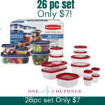 26 pc FOOD STORAGE SET ONLY $7! Thumbnail