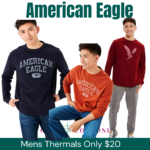 ONLY $20! Mens American Eagle Super Soft Graphic Thermal Shirt( 6 colors available) Thumbnail