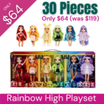 PRICE DROP! Rainbow High Fashion Playset, 30 Pieces ONLY $64 (was $119) Thumbnail