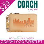 Coach New York Wristlet Only $29! Thumbnail