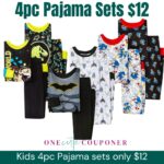 Kids 4pc Pajama sets only $12! Frozen,Spiderman,LOL, Minecraft,Sonic, & More! Thumbnail