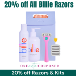 20% Off All Billie Razors & Kits! Thumbnail