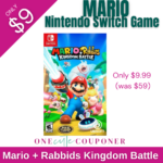 RUN DEAL! Mario Nintendo Switch Game Only $9.99 (was $59) Thumbnail