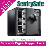 Price Drop! SentrySafe with Digital Keypad Lock, 1.23 Cu. ft ONLY $180 Thumbnail