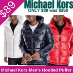 Michael Kors Men’s Logo Puffer Coat ONLY $89 (was $250) Thumbnail