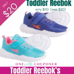 Only $20! Toddler Reebok’s! Thumbnail
