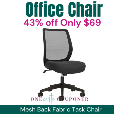 43% off! Mesh Back Task Desk Chair. Thumbnail