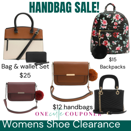 BIG Handbag Sale! Styles UNDER $10! Sets Only $25! Thumbnail
