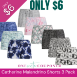 PRICE DROP! Catherine Malandrino Pajama Shorts, 3-Pack ONLY $6.87 (was $19.99) Thumbnail