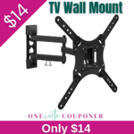 ONLY $14! Full Motion TV Wall Mount with Swivel Arm! Thumbnail