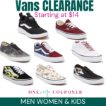 HUGE Vans Clearance! Men Women & Kids! As low as $14! Thumbnail